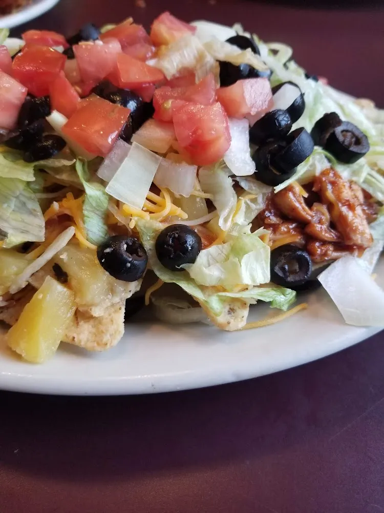 BBQ Chicken Nachos